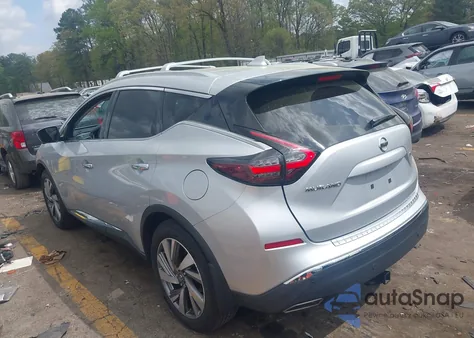 2019 Nissan Murano Sl из США, поврежденный, VIN 5N1AZ2MJ4KN141342